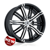Rev 830 Sic Tuner Black Machined Wheel Packages