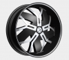 Rockstarr 965 Floyd 24X9 Black