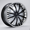 Rockstarr Wheels 348 Zeppelin Chrome 22 X 9.5 Inch Wheels