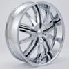 Rockstarr Wheels 349 Solja Chrome Black Inserts Wheel Packages