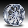Red Sport RS33 Chrome 26 X 10  Inch Wheel