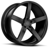 Ruff Racing R1 22X9 Satin Black