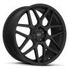 Ruff Racing R351 18X8 Flat Black