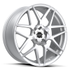 Ruff Racing R351 17X7.5 Hyper Silver with Machined Face