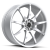 Ruff Racing R353 17X7.5 Hyper Silver with Machined Face