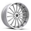 Ruff Racing R981 20X8.5 Hyper Silver with Machined Face