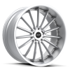 Ruff Racing R981 22X9 Hyper Silver with Machined Face