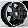 Akuza Spur AKA 504 20 inch (Gloss Black Machined)
