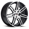 SPEC-1 SP-24 17X7.5 Gloss Black Machined