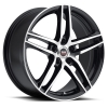 SPEC-1 SP-25 17X7.5 Gloss Black Machined
