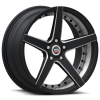 SPEC-1 SPM-76 20X9 Gloss Black Machined