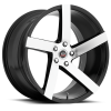 Spec-1  SPM-80 20X10.5 Gloss Black Machined