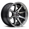 SPEC-1 SPT-8 15X8 Gloss Black Machined