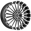 Panther Spline 911 Black 20 X 8.5  Inch Wheel