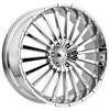 Panther Spline 911 Chrome 20 X 8.5  Inch Wheel