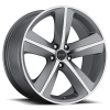Sport Concepts 859 20X9 Gunmetal with Machine Face and Lip