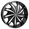 Starr Wheels 569 Bear Black 20 X 8.5 Inch Wheels