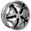 Starr Wheels 618 Chubby Chrome Wheel Packages