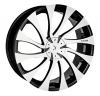 Starr 718 Gatsby 18X7.5 Black