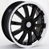 Starr Wheels 236 Black 17 X 7.5 Inch Wheels