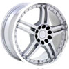 Starr Wheels 278 Silver Wheel Packages