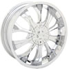 Starr Wheels 867 Capri Chrome Wheel Packages