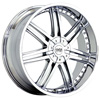 Status Game 805 Chrome 22 X 9 Inch Wheel