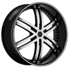 Status Knight 6 817 Black Machined Wheel Packages