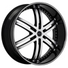 Status Knight 817 Black with Machined 22 X 10 Inch Wheel
