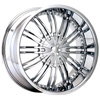 Status Knox 223 Chrome 20 X 8.5 Inch Wheel