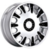 Status Marshal 224 Chrome with Black Inserts Wheel Packages