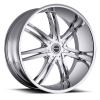 Strada Diablo 22X8.5 Chrome