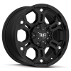 Tuff T-03 15X8 Full Flat Black