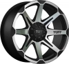 Tuff T-05 20X9 Black Machined Face