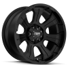 Tuff T-06 22X9.5 Full Satin Black
