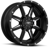 Tuff  T-14 20X9 Satin Black Milled
