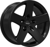 Tuff T-20 16X8 Satin Black
