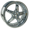 U2-105S-A Chrome 20 X 8.5 Inch Wheel