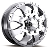 Ultra Goliath 023 Front Chrome 16 X 6 Inch Wheel