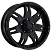 Ultra Gauntlet 234-235 Black 17 X 9 Inch Wheel