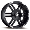 Ultra Thunder 247-248 Black 17 X 9 Inch Wheel