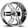 Ultra Lighting 247-248 Chrome 17 X 8 Inch Wheel