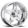 Ultra Drifter 193-194 Chrome 17 X 8 Inch Wheel