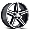 Velocity VW 248TM IROC 18X8.5 Black Machined