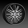 Velocity vw910B Black Machined 22 X 9 Inch Wheel
