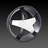 Velocity vw930C Black with Chrome Inserts 22 X 9 Inch Wheel