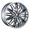 Velocity VW 830 Chrome with Black Inserts Wheel Packages