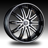 Velocity vw865A Machined 18 X 7.5 Inch Wheel