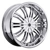 Strada Venti Chrome 18 X 7.5 Inch Wheels