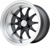 Verde Boost 15X9 Matte Black with Machined Lip